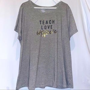 TEACH LOVE INSPIRE TEE